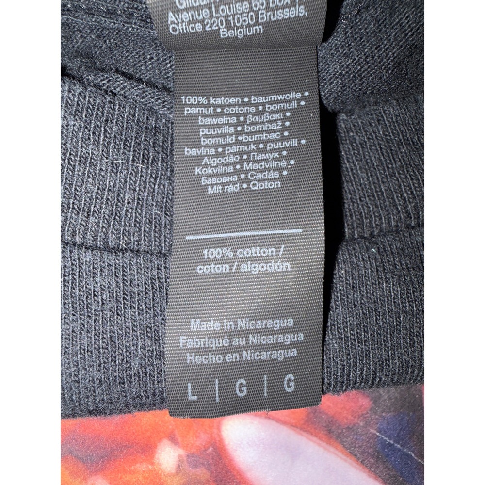 Gildan Horror Friendsgiving T-Shirt Mens Large Black Graphic Tee Friends - Picture 5 of 6